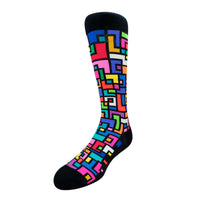 Spectrum - Jigsaw Puzzle Tetris Socks
