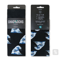 Chaossocks Artists All Over Great Wave Hokusai Socks
