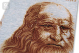 Chaossocks Artist Da Vinci Self Portrait