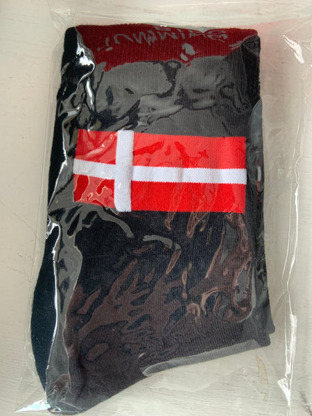Flag Socks - Denmark WOMEN BLACK